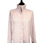 Amelie Ruffle Collar Stripe Shirt
