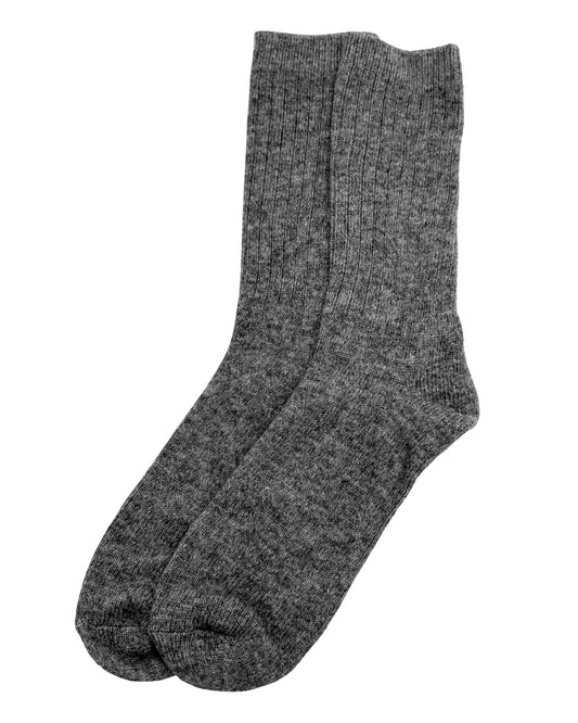 Slubs Wool Mix Socks