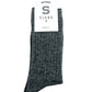 Slubs Wool Mix Socks
