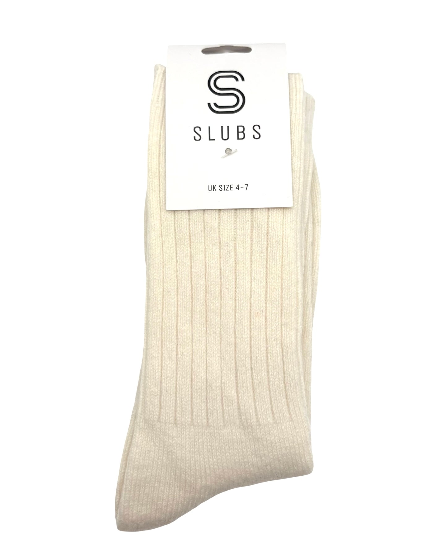 Slubs Wool Mix Socks