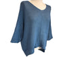 Elsie Mesh Three Quarter Sleeve Top