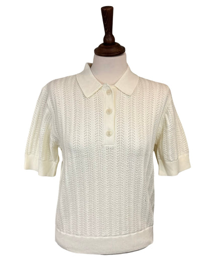 Kiana Fine Open Knit Top