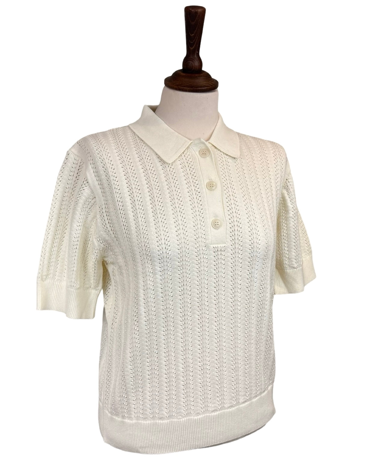 Kiana Fine Open Knit Top