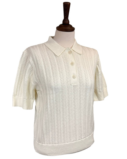 Kiana Fine Open Knit Top