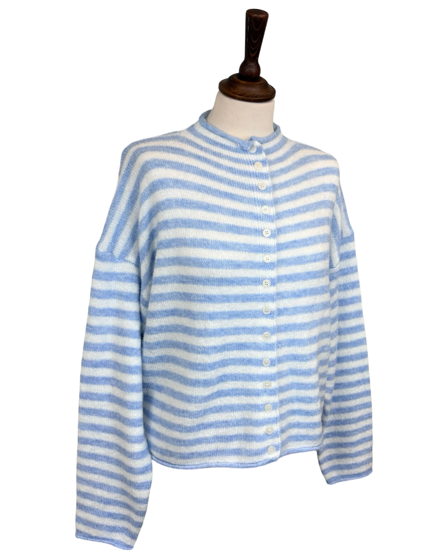 Clover Stripe Cardigan