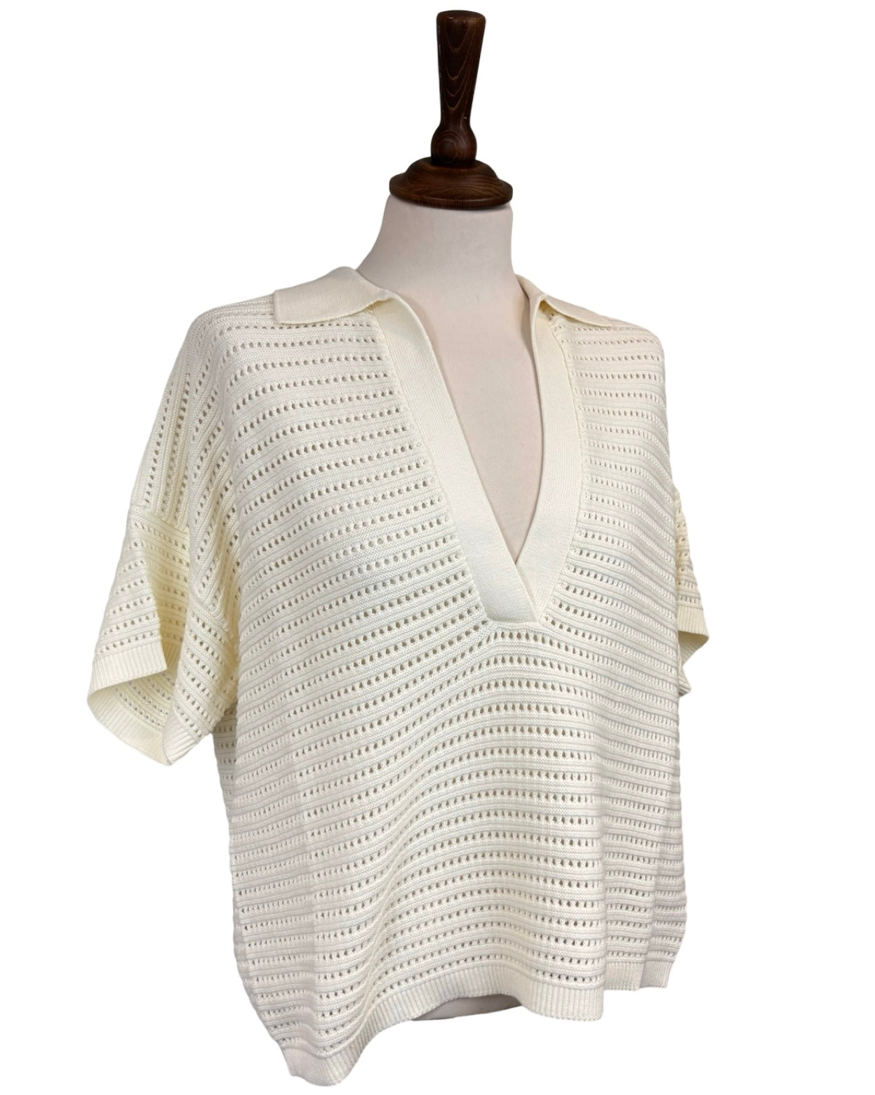 Harley Open Knit T Shirt