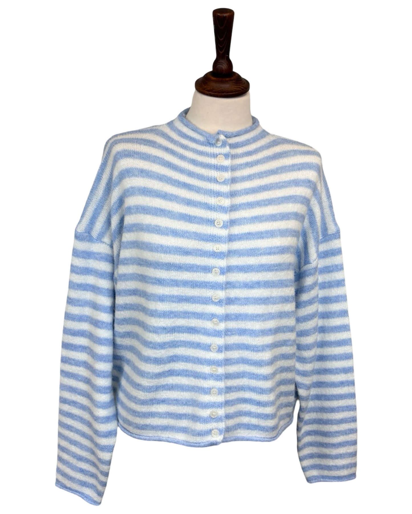 Clover Stripe Cardigan