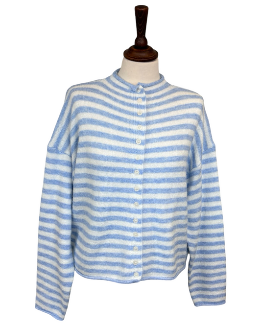 Clover Stripe Cardigan