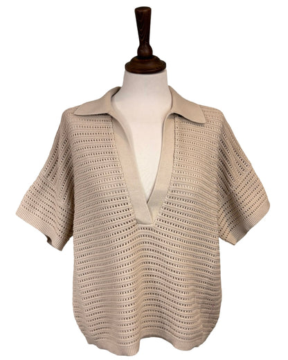 Harley Open Knit T Shirt