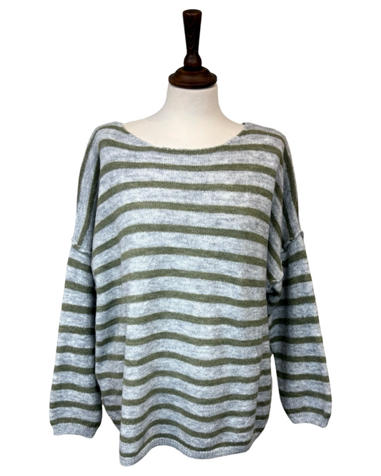 Misty Stripe Jumper