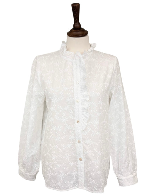 Corinne Embroidered Blouse