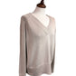 Lyla Ribbed V Neck Knit Jumper