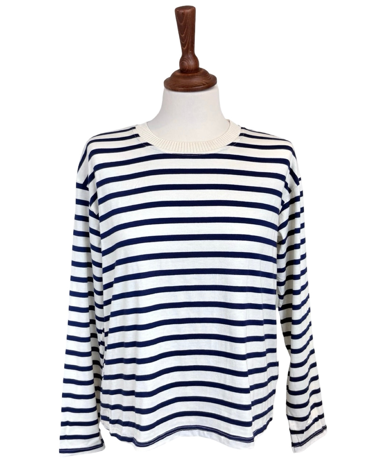 Aurelia Long Sleeve Stripe Top