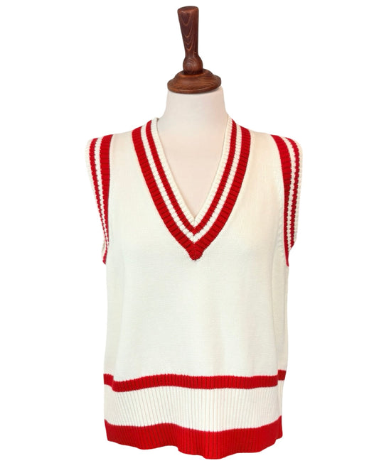 Romy V Neck Knitted Tank Top