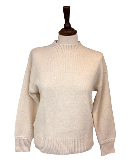 Lucille Plain Wool Jumper