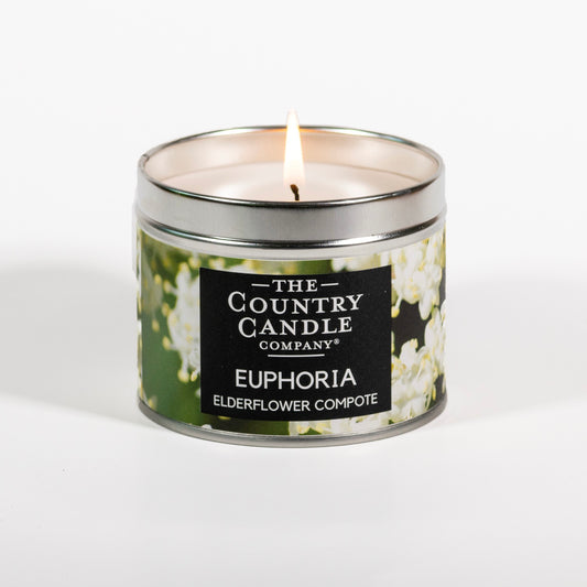 EUPHORIA Elderflower Compote Tin Candle