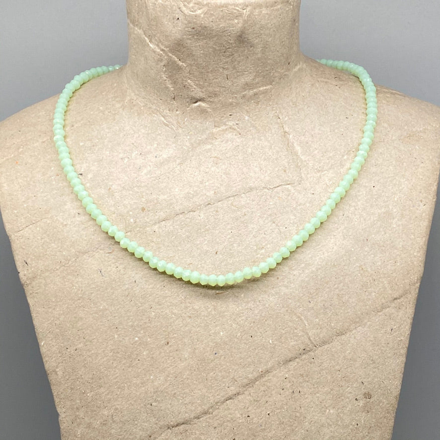 Faceted Bead Necklace - Available in 3 Colours