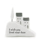 Porcelain house in a box