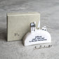 Porcelain house in a box