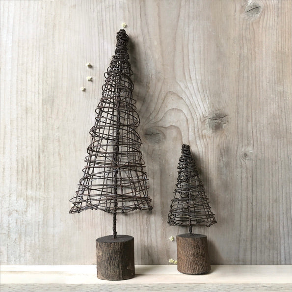 Small Wire Cone Christmas Tree