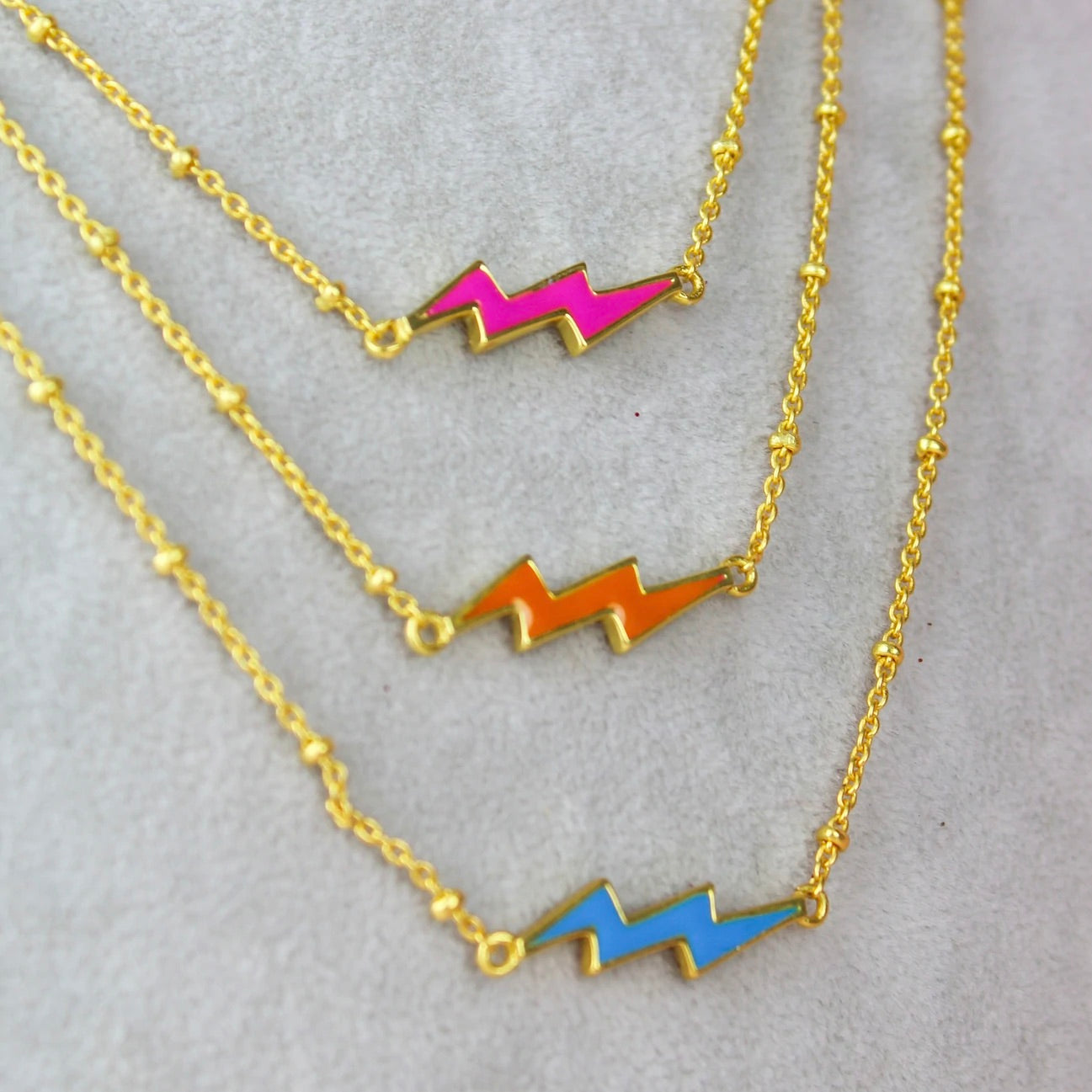 Lightening Bolt Necklace