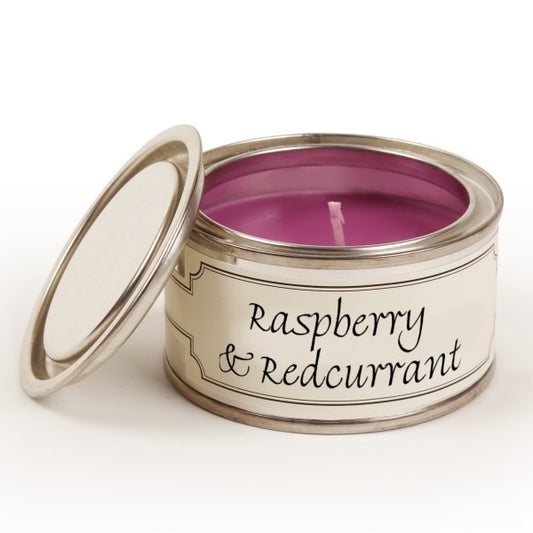 Raspberry & Redcurrant Candle Tin