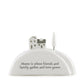 Porcelain house in a box