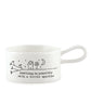 Porcelain Tea Light Holder - "Anything is possible"