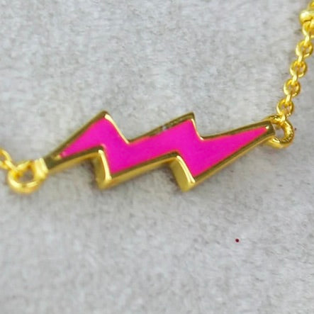 Lightening Bolt Necklace