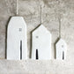 Porcelain Medium Hanging House - "Lets snuggle up...."