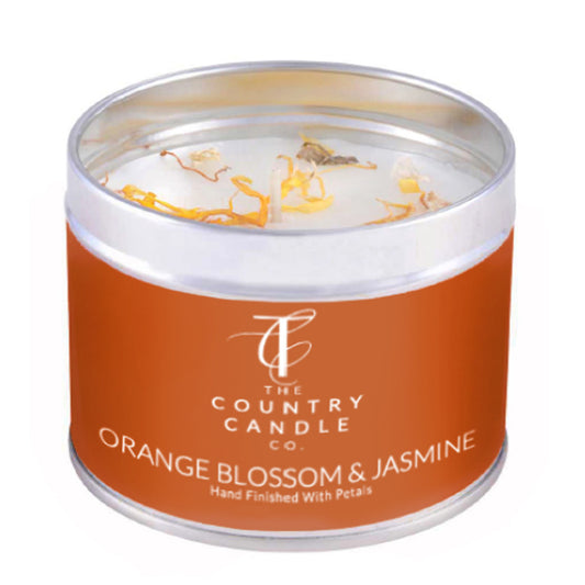 Orange Blossom & Jasmine Candle Tin